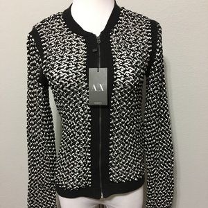Armani Exchange Knit Jacket